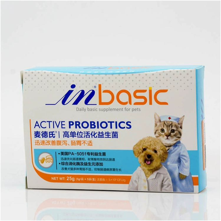 Meds in-basic đơn vị cao kích hoạt probiotics dog Teddy cat viêm ruột điều hòa dạ dày kho báu sản phẩm sức khỏe Sữa Precaten cho mèo