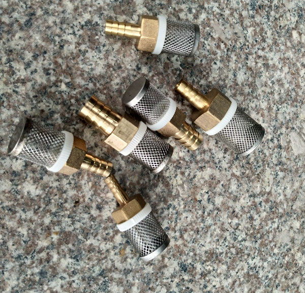 304 stainless steel mesh copper head water pump filter water pipe end filter with hose filter Single filter