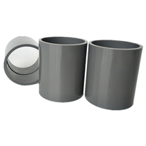 PVC-U pipe hoop direct socket joint bundle pvc water supply fittings full specifications 160-400mm
