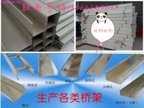 Galvanized cable bridge trunking custom metal spray plastic bridge routing wiring trough 50x50x0 8