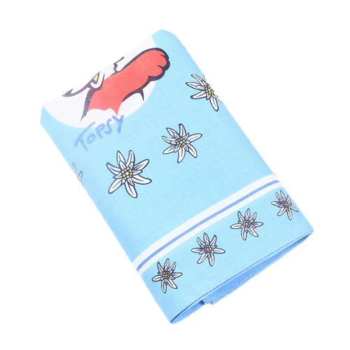 Хлопковый мультяшный детский носовой платок для детского сада