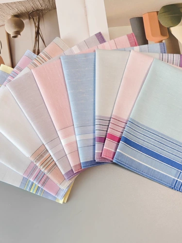 Мягкий мужской хлопковый носовой платок