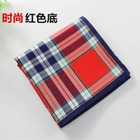 Шотландский стиль модный красный фон