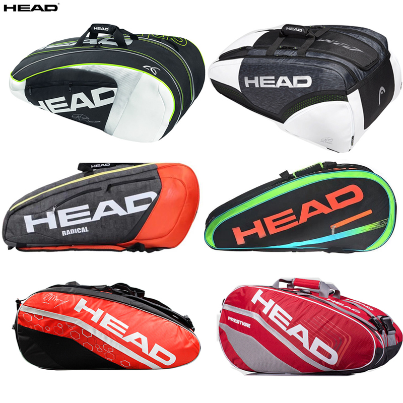 Head Hyde tennis bag Murray single shoulder 9 packs multi-functional tennis racket bag clearance wear-resistant thickening