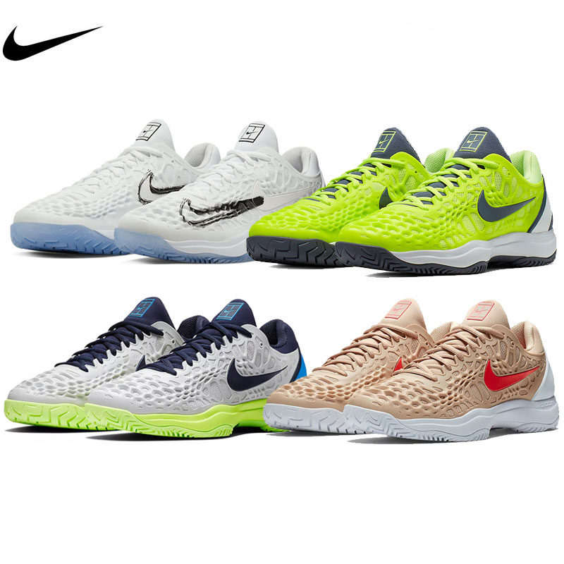 NIKE Nike professional tennis shoes men's 2019 Nadal French Open Australian Open Wimbledon ZOOM CAGE3 shock absorption breathable