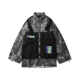 Мужская осенняя джинсовая куртка для влюбленных, свободный крой