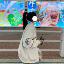 BLACK homemade baseball uniform jacket womens 2021 new spring thin loose retro jacket ins tide top