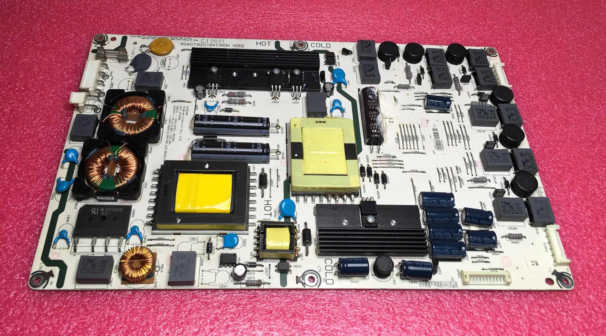 Tested Hisense LED37T28P Power Board RSAG7 820 1947 ROH VER F