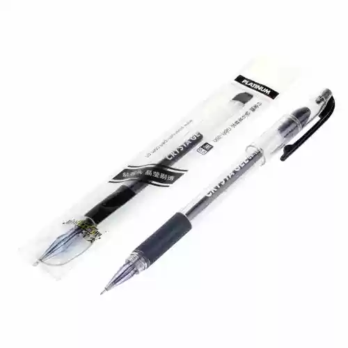 PLATINUM/白金 GB-200 Diamond Pen/Pen's Core Tube Neary Pen/Вступительный экзамен в колледж ручка 0,5 мм красная черная голуба