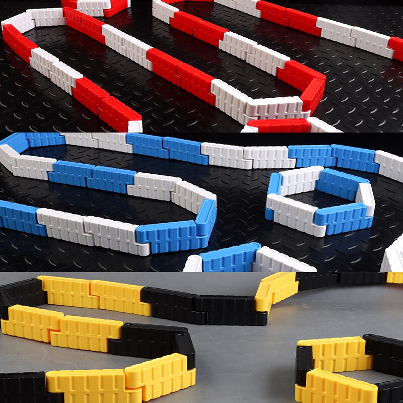 Miniature Race Track Toy Car Simulation Remote Control Car Kart Track Guardrail Isolation Barrier Fence Anti-Collision Water Horse