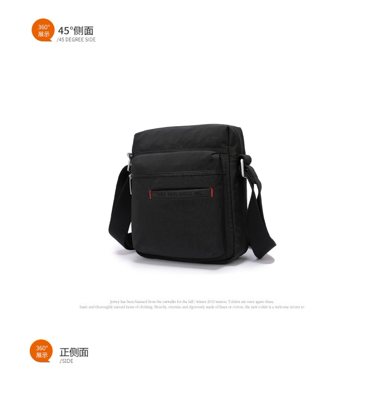 Philippine Dudu Male Shoulder Bag Messenger Bag Business Casual Bag Oxford Cloth Phiên bản Hàn Quốc - Túi của con người