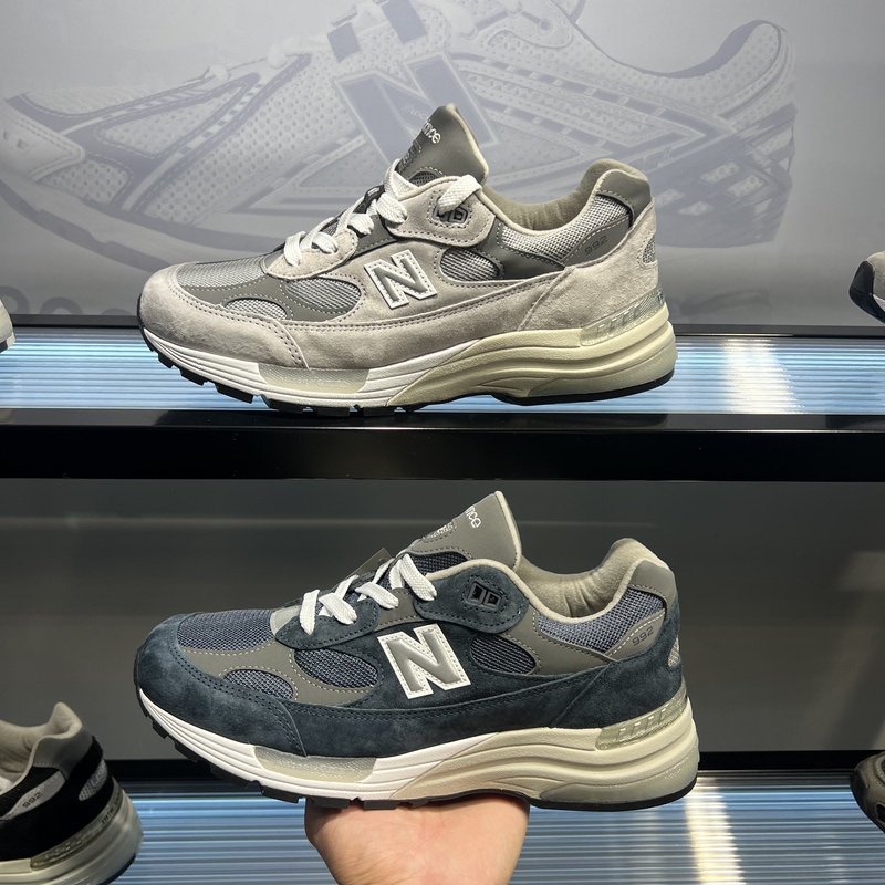 New Balance Nb American-Made Classic Couple's Comfortable Shock-Absorbing Casual Sports Shoes for Men and Women U992Ny 992Gy