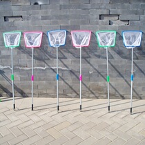 Baby swimming pool cleaning net fishing pond fishing net with telescopic fish tank aquarium equipment swimming pool water toys