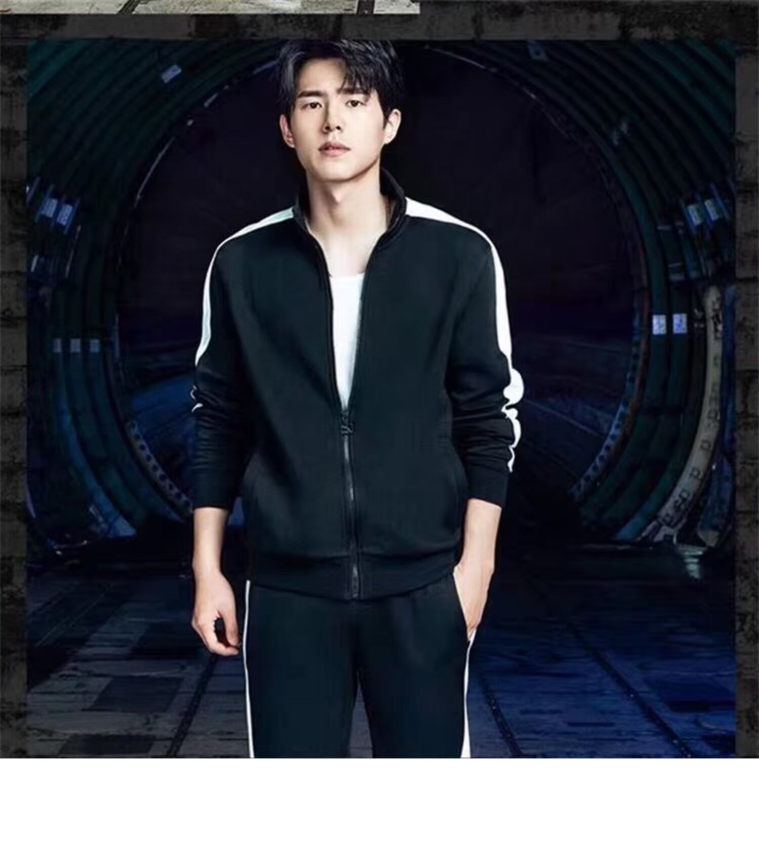 Li Xian Han Shangyan với cùng một bộ quần áo trẻ em cha mẹ đã đưa một gia đình ba bốn mùa thu và mùa đông ra khỏi thủy triều đại dương mới - Trang phục dành cho cha mẹ và con bộ gia đình mặc tết