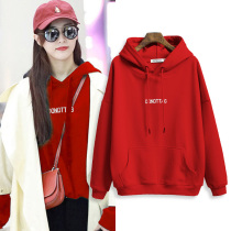 Hong Kong 2021 autumn and winter new fashion Joker star with women's gloves foreign style loose Korean plus velvet coat tide