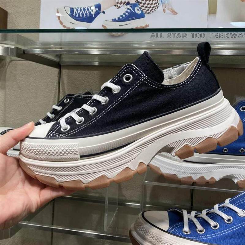 Japan's 100-Year Limited Edition Run Star Legacy Cx Sandwich Thick-Soled Platform Shoes, Japanese Version Height-Increasing Shoes for Men and Women Japan's 100-Year Limited Edition Run Star Legacy Cx Sandwich Thick-Soled Platform Shoes, Japanese Version Height-Increasing Shoes for Men and Women