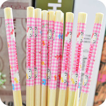 Home Adults Large Size Bamboo Chopsticks Cute Cartoon Chopsticks Senior Environmental Protection Natural Bamboo Chopsticks Children Chopsticks