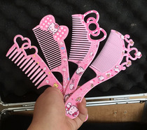 hello kitty cute cartoon Katy cat plastic comb makeup comb princess comb pattern random