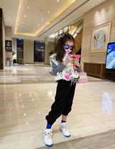 Girl Fashion Fake Two Weaters 2021 Autumn Fashion New Korean version Fashion headsets Cartoon Ocean Gas Tide