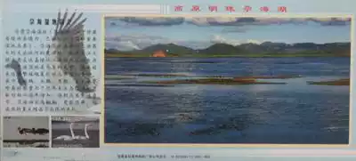 Postage ticket-Gansu Luqu Plateau Pearl Gahai Lake (Pearl on the plateau)