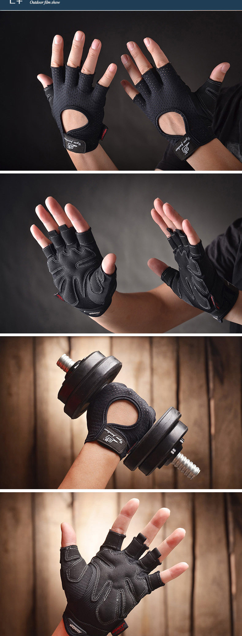 Gants de cyclisme mixte WONNY - Ref 2243329 Image 23