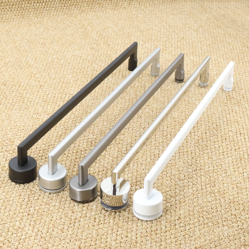 Special Handle for Sliding Shower Room, Double Sliding Door Bathroom Glass Door Handle, Diamond-Shaped Sliding Shower Room Handle