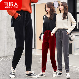 30天质保【南极人】加绒加厚女裤金丝绒