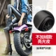 Quần nhung nữ phối nhung 2018 mới cạp cao size lớn thu đông thu đông mặc legging đen bó sát cơ thể thon gọn gợi cảm