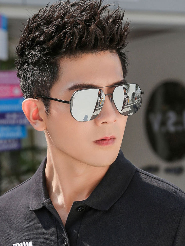 Nylon Polarized Sunglasses Men's Sunglasses 2026 New Model Special Glasses for Driving and Driving, Trendy and Anti-Ultraviolet Glare