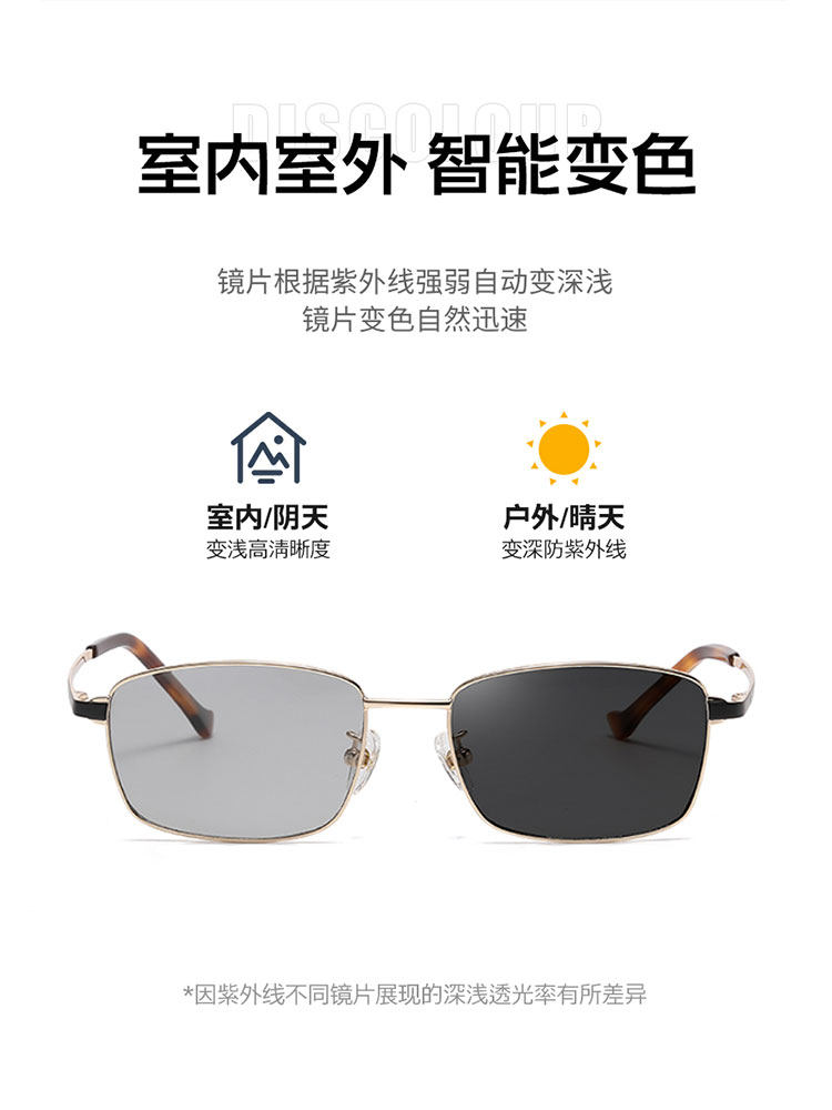 Driving and Fishing Polarized Sunglasses, Men's Sunglasses, High-End, Anti-Uv, Strong Light Driving Special Color-Changing Glasses