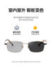 Driving and Fishing Polarized Sunglasses, Men's Sunglasses, High-End, Anti-Uv, Strong Light Driving Special Color-Changing Glasses