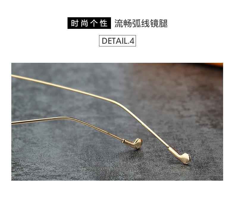 Thay đổi màu sắc kính bức xạ thủy triều nam không độ chống ánh sáng vàng xanh phẳng gương phẳng nữ tròn khung mắt cận thị - Kính khung mắt kính điện biên phủ