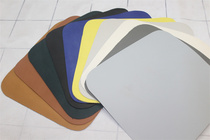 Imported H Home original stock Bull Piscuift Colorful Cut head layer genuine leather handmade DIY practising leather