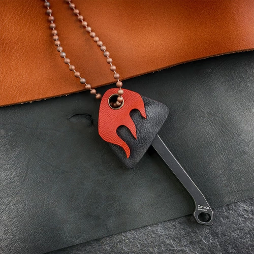 Cooyoo Cool Friends Axm Nano Mini Tactical Axe EDC Ожерелье висит на открытом воздухе с маленьким топором