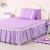 Single bed váy cotton ren trượt bông Qiao chúa cuộc sống phong cách bedspread Simmons 1,5m 1.8m - Váy Petti ga giường có viền Váy Petti
