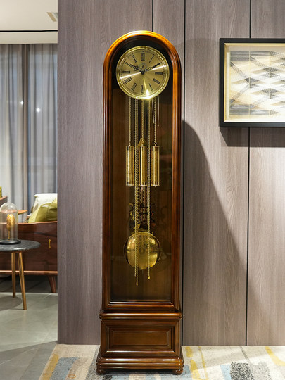 Немецкие напольные часы Hilmler для гостиной и дома, новые большие часы в европейском стиле в европейском стиле, ретро Polaris, вертикальные большие качели