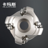 Обработка центра круглая носовая летающая лезвия R5 кипящий толстый R6 Cnc Melling Cutter Plate Emrw Feeking Flighing Cutter Plate 50/63/80