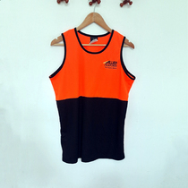 European and American foreign trade red and black color color quick-drying vest breathable light basketball team uniform sweat-absorbing running training sports vest