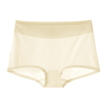 Catman Ice Silk Seamless Boxer Briefs Womens Pure Cotton Crotch Antibacterial Summer Thin Anti-Exposed Safety Bottoming Shorts