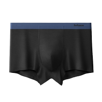 Catman Ice Silk Mens Underwear Boys Summer Thin Seamless Boxer Shorts Mens Breathable Antibacterial Boxer Briefs