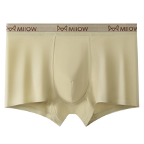 Catman Mens Underwear Boys Pure Cotton Antibacterial Shorts Youth Large Size Loose Breathable Boxer Briefs 2024 New Mens Style