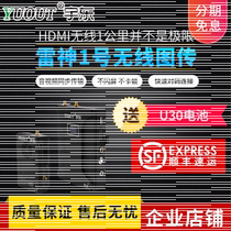 SDI wireless image transmission 1000 meters 1KM Non-line-of-sight wireless image transmission Can be used in complex environments where there are many people through walls