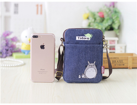 Túi đựng điện thoại di động nữ 2018 mới mini túi vải canvas dễ thương phiên bản tiếng Hàn của túi đựng túi vải Messenger thay túi xách điện thoại túi đeo chéo hàn quốc