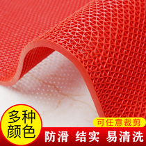 Bathroom non-slip mat plastic waterproof hollow grid carpet toilet bathroom mat toilet non-slip mat