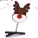 Рождественский аксессуар для волос, заколка для волос для пожилых людей для детского сада, подарок на день рождения, детская одежда, наряжаться