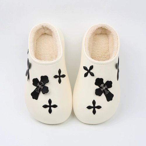 SUNNY COLOR Мужские зимние тапочки, обувь на платформе