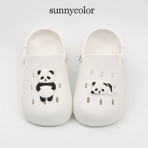SUNNY COLOR Дышащие нескользящие тапочки, пляжные босоножки