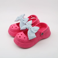 1920-18 Rose красный фон Blue Bowing Maryzhen Cave Shoes