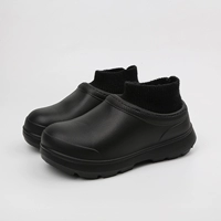 0136 Черные водонепроницаемые хлопчатобумажные туфли