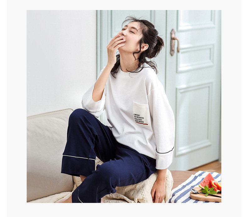 Pyjama mixte en Coton à manches longues - Ref 3005946 Image 16